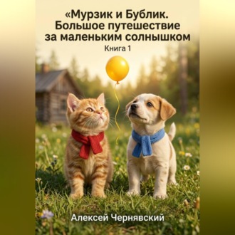 Обложка книги «Книга 1. «Мурзик и Бублик. Большое путешествие за маленьким солнышком»»