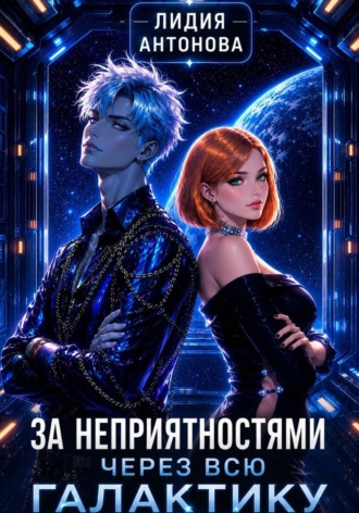 Обложка книги «За неприятностями через всю галактику»