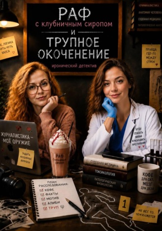Обложка книги «Раф с клубничным сиропом и трупное окоченение»
