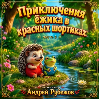Обложка книги «Приключения Ёжика в красных шортиках. Сборник сказок. Часть 2»