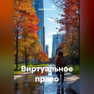 Обложка книги «Виртуальное право»