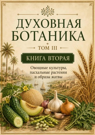 Обложка книги «Духовная ботаника. Том III. Плоды, злаки и культурные растения Библии. Книга вторая»
