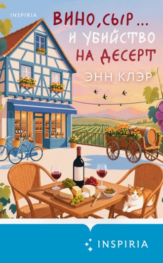 Обложка книги «Вино, сыр… и убийство на десерт»