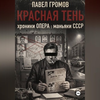 Обложка книги «КРАСНАЯ ТЕНЬ. Хроники ОПЕРА : маньяки СССР»