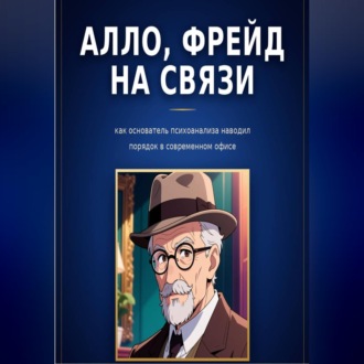 Обложка книги «Алло, Фрейд на связи: как основатель психоанализа наводил порядок в современном офисе»