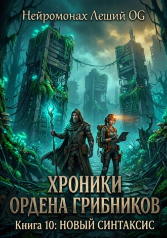 Обложка книги «Хроники ордена Грибников. Книга 10: Новый Синтаксис»