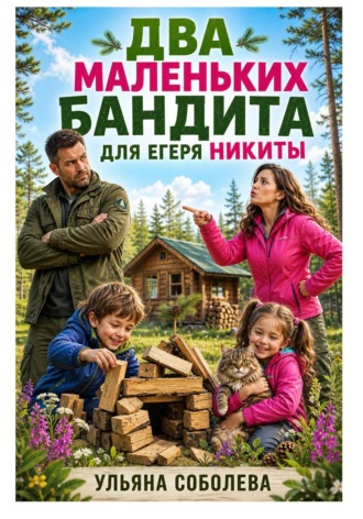 Обложка книги «Два маленьких бандита для Егеря Никиты»