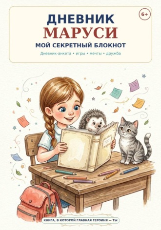 Обложка книги «Дневник Маруси. Мой секретный блокнот»