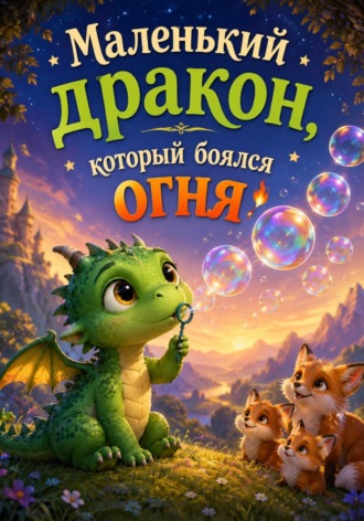 Обложка книги «Маленький дракон, который боялся огня»