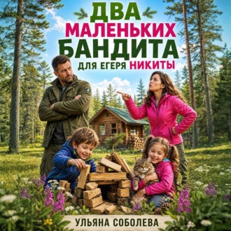 Обложка книги «Два маленьких бандита для Егеря Никиты»
