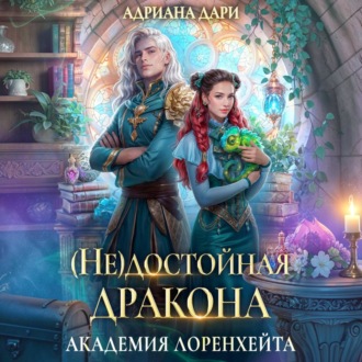 Обложка книги «(Не) достойная дракона. Академия Лоренхейта»