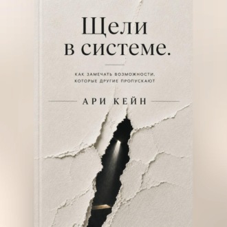 Обложка книги «Щели в системе. Как замечать возможности, которые другие пропускают»