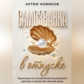 Обложка книги «Самозванка в отпуске: Практикум по отключению внутреннего критика и жизни без вечной вины»