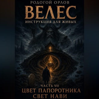 Обложка книги «Велес - инструкция для живых. Часть 7. Цвет папоротника - свет нави.»