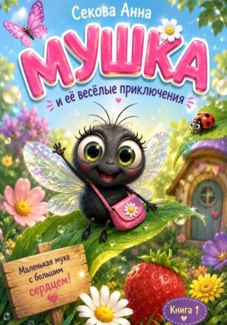 Обложка книги «Мушка и её веселые приключения»