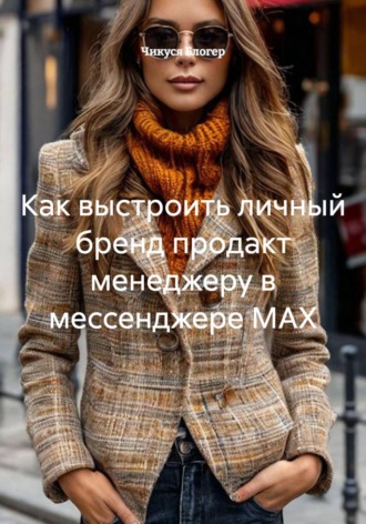 Обложка книги «Как выстроить личный бренд продакт менеджеру в мессенджере MAX»