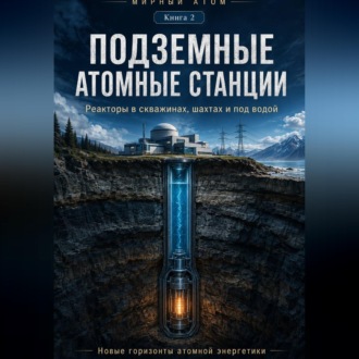 Обложка книги «Мирный атом. Подземные атомные станции»