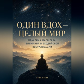 Обложка книги «Один вдох — целый мир. Практика масштаба, внимания и буддийской визуализации»