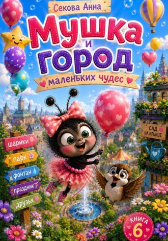 Обложка книги «Мушка и город маленьких чудес»