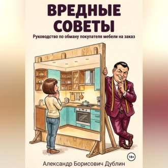 Обложка книги «Вредные советы: руководство по обману покупателя мебели на заказ»