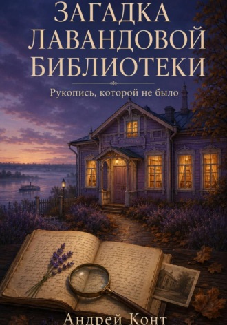 Обложка книги «Загадка лавандовой библиотеки. Рукопись, которой не было»