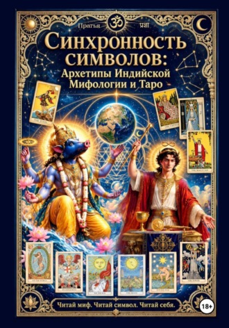 Обложка книги «Синхронность символов: Архетипы индийской мифологии и Таро.»