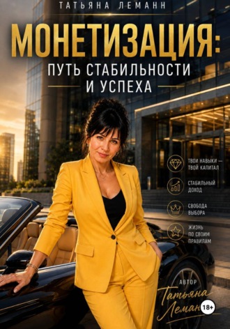 Обложка книги «Монетизация: путь стабильности и успеха»