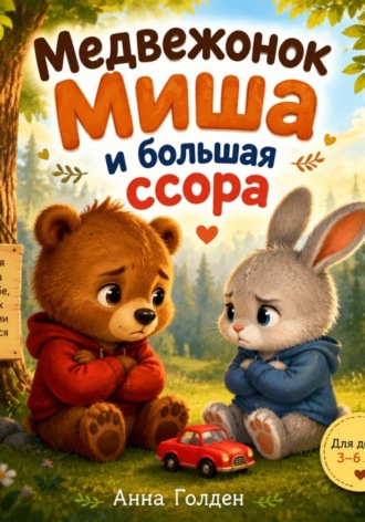 Обложка книги «Медвежонок Миша и большая ссора»