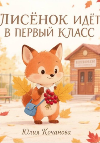 Обложка книги «Лисенок идет в первый класс»