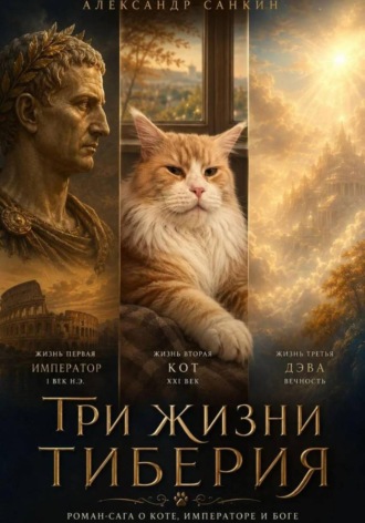Обложка книги «Три Жизни Тиберия»