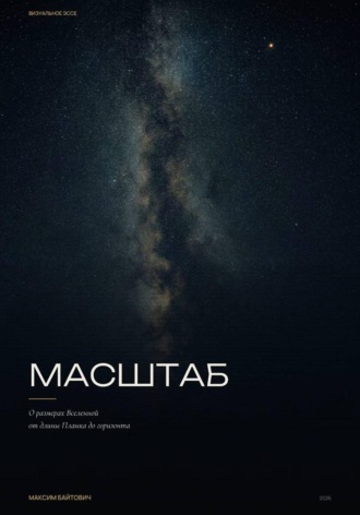Обложка книги «Масштаб. О размерах вселенной от длины Планка до горизонта»