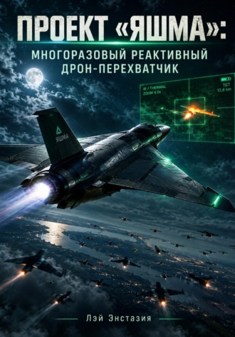 Обложка книги «Проект «Яшма»: многоразовый реактивный дрон-перехватчик»