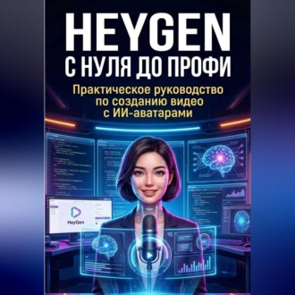 Обложка книги «HeyGen с нуля до профи. Практическое руководство по созданию видео с ИИ-аватарами»