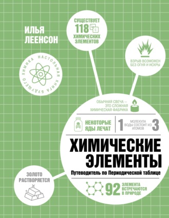Обложка книги «Химические элементы. Путеводитель по Периодической таблице»
