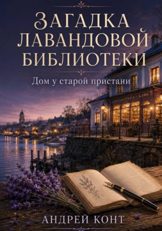 Обложка книги «Загадка лавандовой библиотеки. Дом у старой пристани»