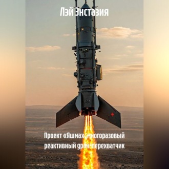 Обложка книги «Проект «Яшма»: многоразовый реактивный дрон-перехватчик»