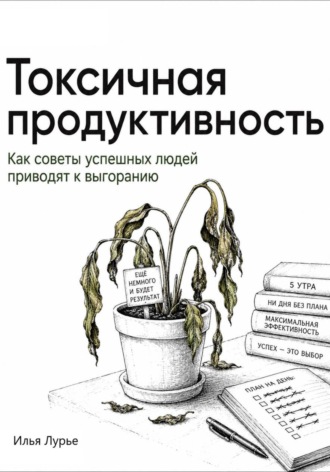 Обложка книги «Токсичная продуктивность. Как советы успешных людей приводят к выгоранию»