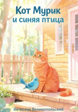 Обложка книги «Кот Мурик и синяя птица»