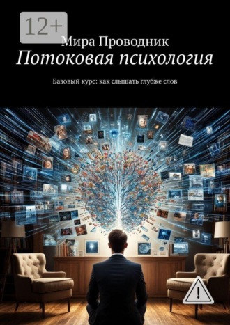 Обложка книги «Потоковая психология. Базовый курс: как слышать глубже слов»
