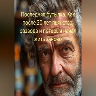 Обложка книги «Последняя бутылка. Как после 20 лет пьянства, развода и потерь я начал жить заново»