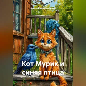 Обложка книги «Кот Мурик и синяя птица»