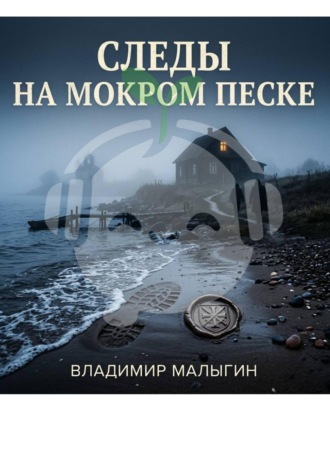 Обложка книги «Следы на мокром песке»