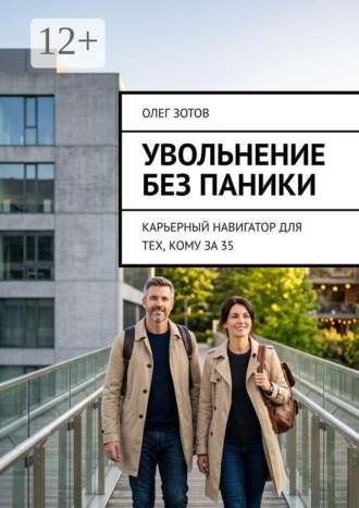 Обложка книги «Увольнение без паники. Карьерный навигатор для тех, кому за 35»