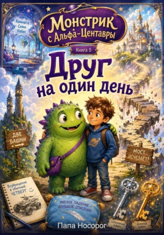 Обложка книги «Друг на один день»