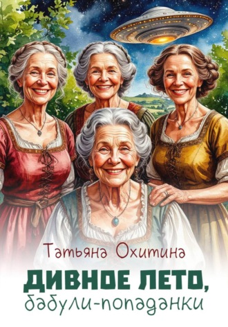 Обложка книги «Дивное лето, бабули-попаданки»
