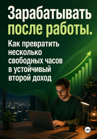 Обложка книги «Зарабатывать после работы. Как превратить несколько свободных часов в устойчивый второй доход»