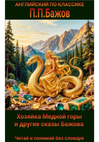 Обложка книги «Хозяйка Медной горы и другие сказы на английском языке с параллельным переводом на русский.»