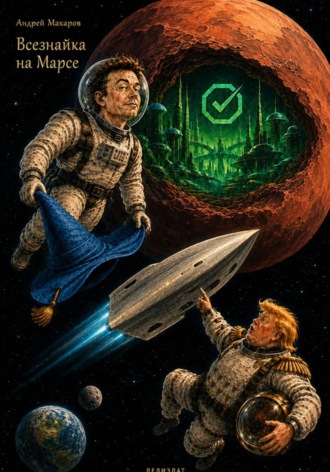 Обложка книги «Всезнайка на Марсе»