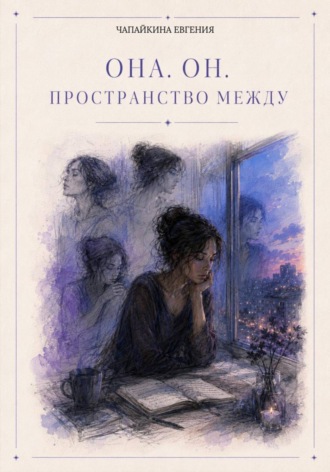 Обложка книги «Она. Он. Пространство между»