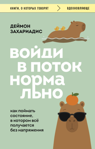 Обложка книги «Войди в поток нормально! Как поймать состояние, в котором всё получается без напряжения»